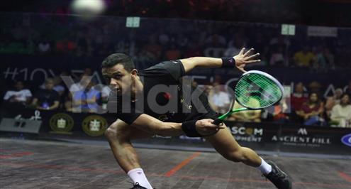 فرج وعسل ونور الشربيني يتأهلون إلى نصف نهائي بطولة الجونة الدولية للاسكواش